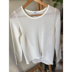 NEW Knit White Long Sleeve by bar III